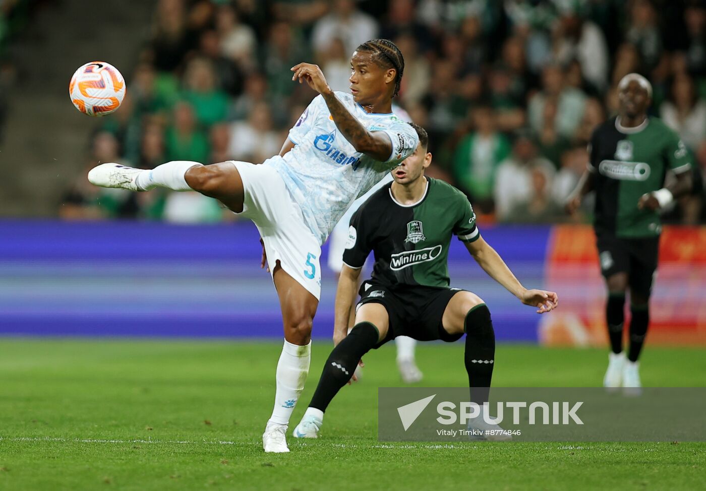 Russia Soccer Premier-League Krasnodar - Zenit