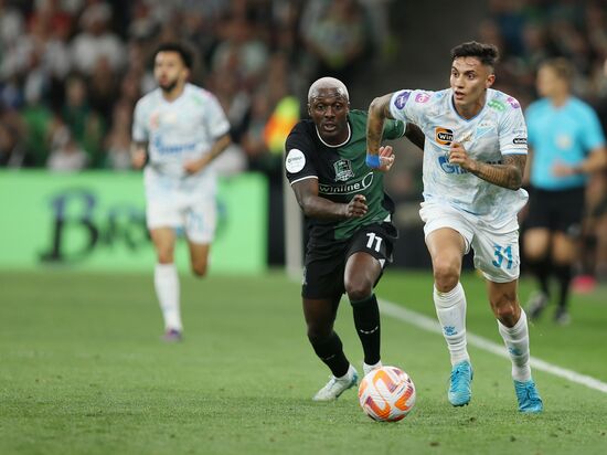 Russia Soccer Premier-League Krasnodar - Zenit