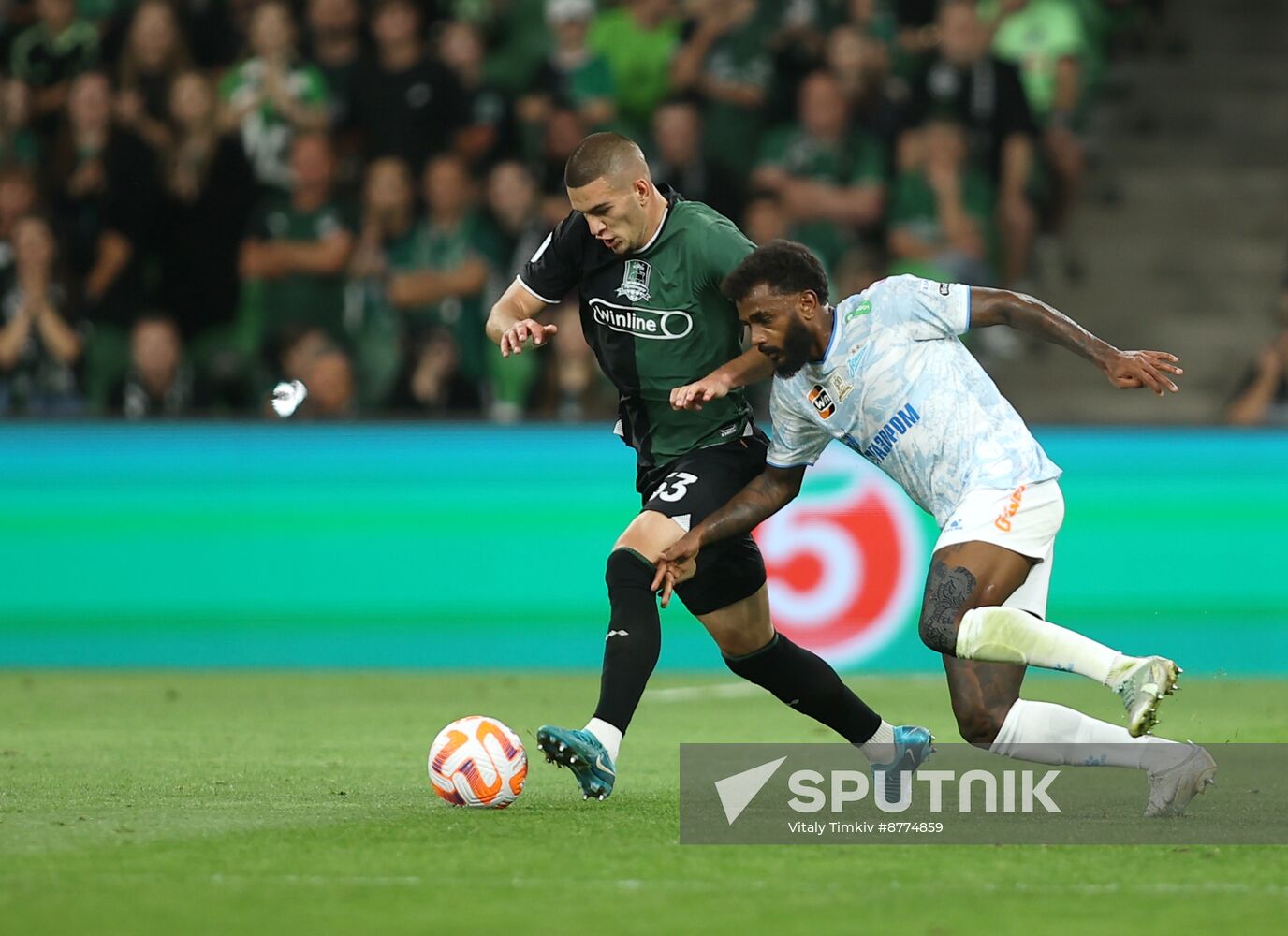 Russia Soccer Premier-League Krasnodar - Zenit