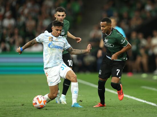 Russia Soccer Premier-League Krasnodar - Zenit