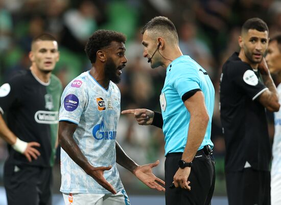 Russia Soccer Premier-League Krasnodar - Zenit