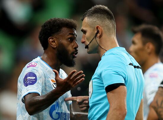 Russia Soccer Premier-League Krasnodar - Zenit