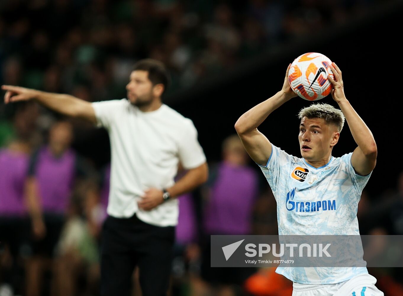 Russia Soccer Premier-League Krasnodar - Zenit