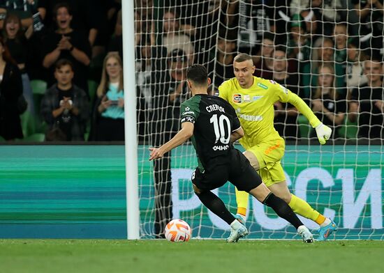 Russia Soccer Premier-League Krasnodar - Zenit