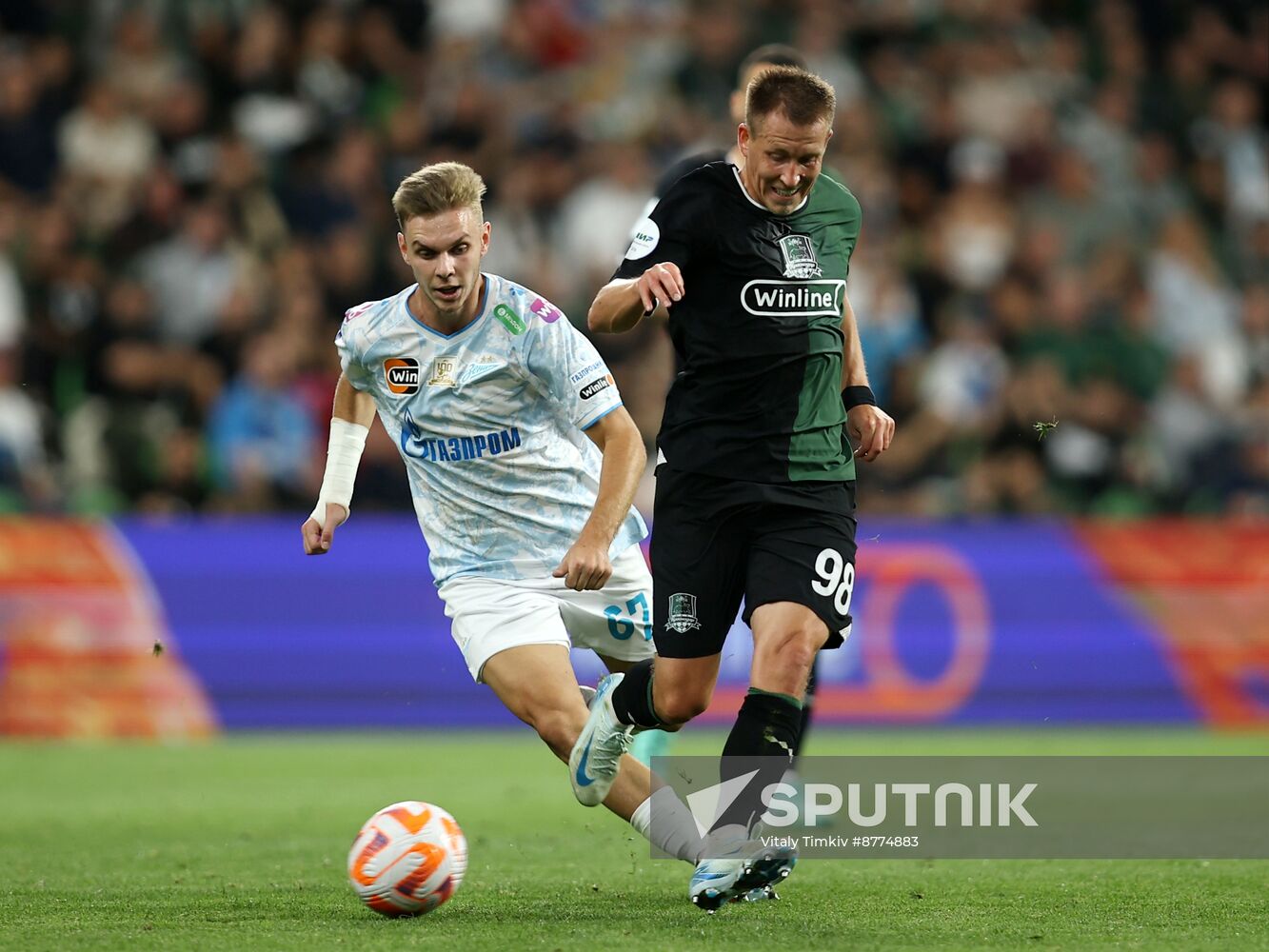 Russia Soccer Premier-League Krasnodar - Zenit