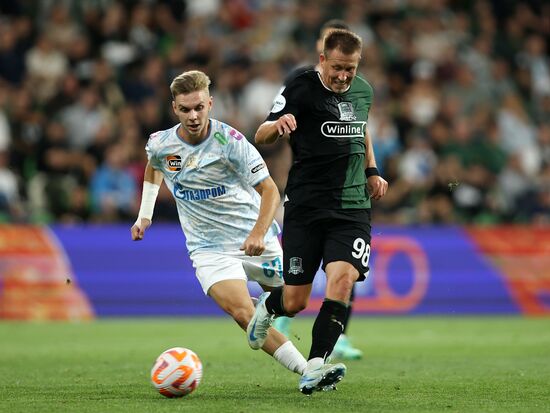 Russia Soccer Premier-League Krasnodar - Zenit