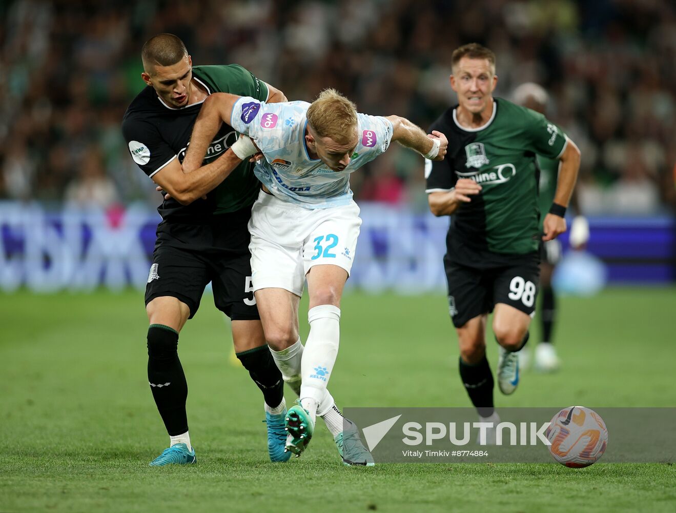 Russia Soccer Premier-League Krasnodar - Zenit