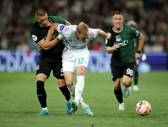 Russia Soccer Premier-League Krasnodar - Zenit