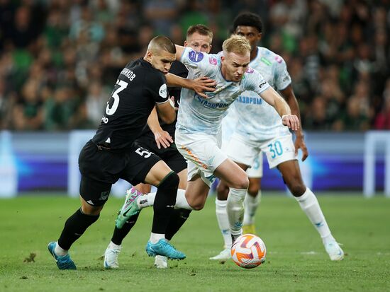 Russia Soccer Premier-League Krasnodar - Zenit