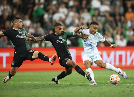 Russia Soccer Premier-League Krasnodar - Zenit