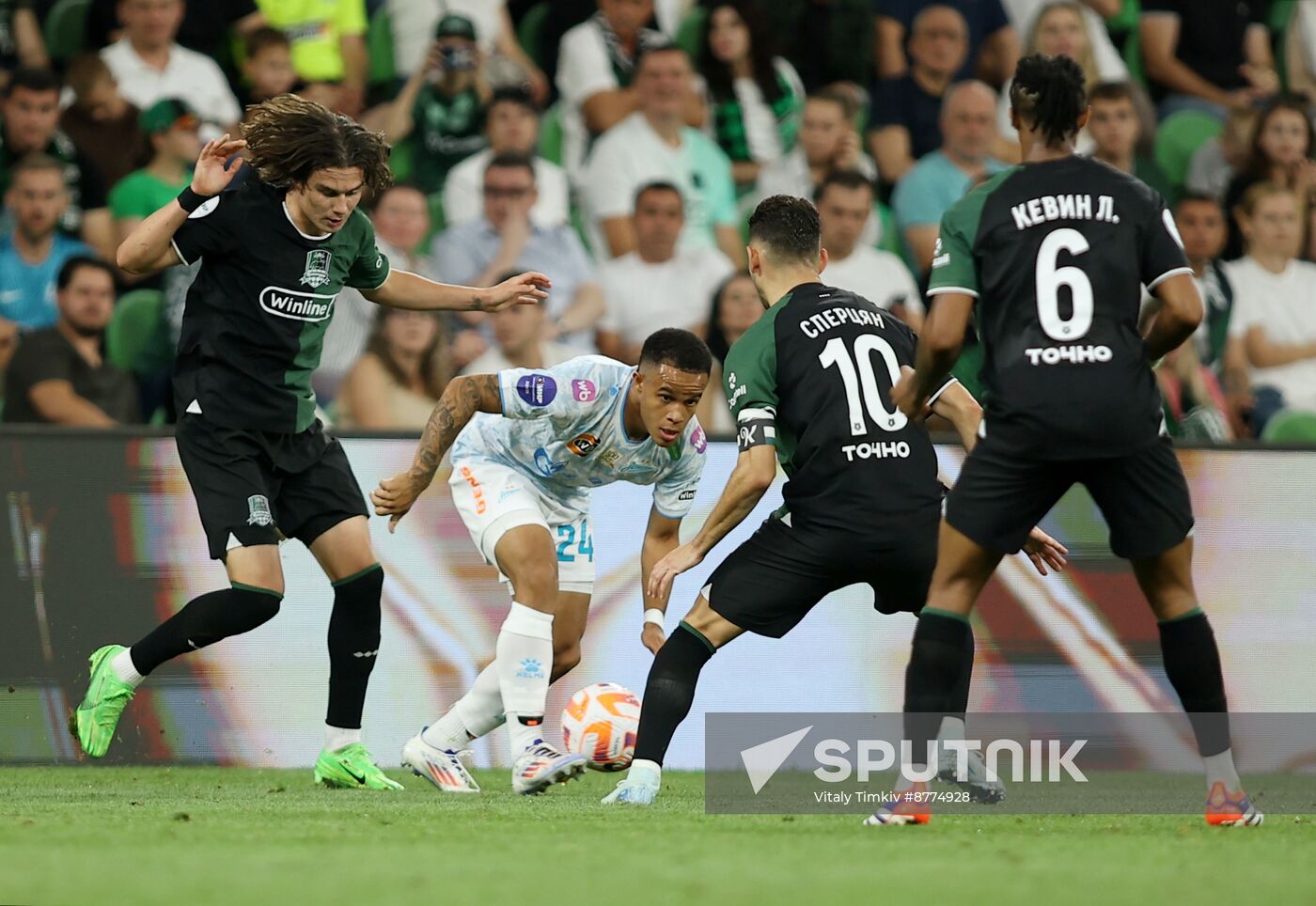 Russia Soccer Premier-League Krasnodar - Zenit