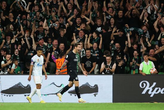 Russia Soccer Premier-League Krasnodar - Zenit