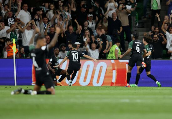 Russia Soccer Premier-League Krasnodar - Zenit