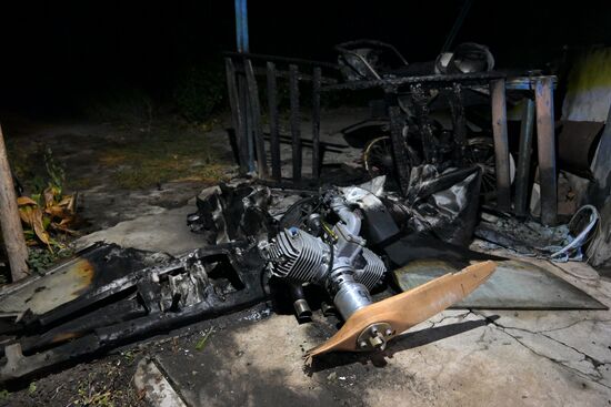 Russia LPR Drone Attack