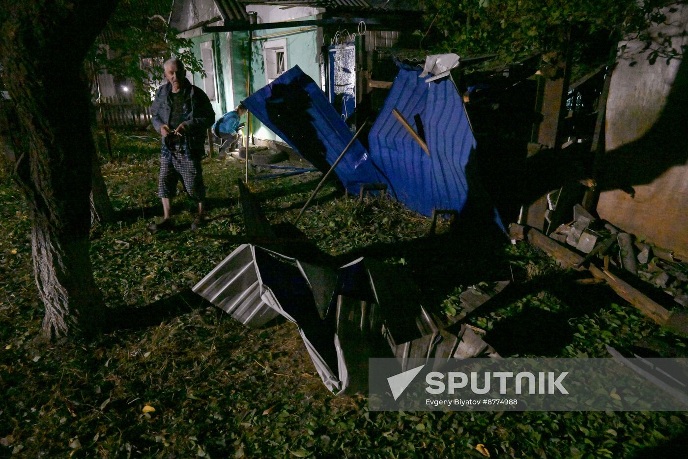 Russia LPR Drone Attack