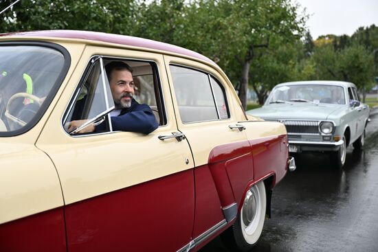 Russia Moscow Retro Rally