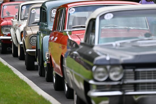 Russia Moscow Retro Rally