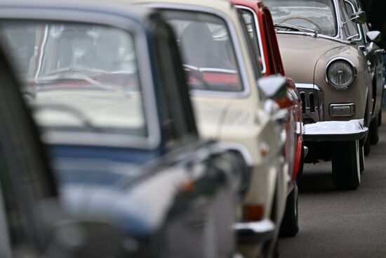 Russia Moscow Retro Rally