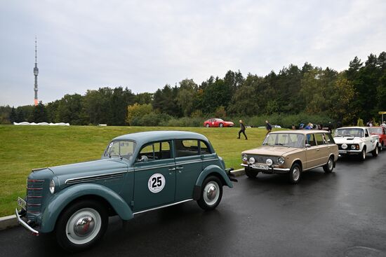 Russia Moscow Retro Rally