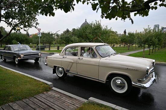 Russia Moscow Retro Rally