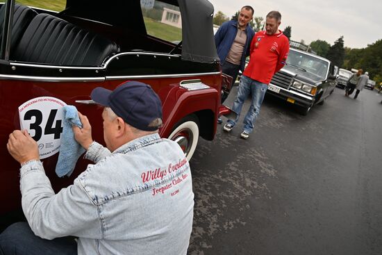 Russia Moscow Retro Rally