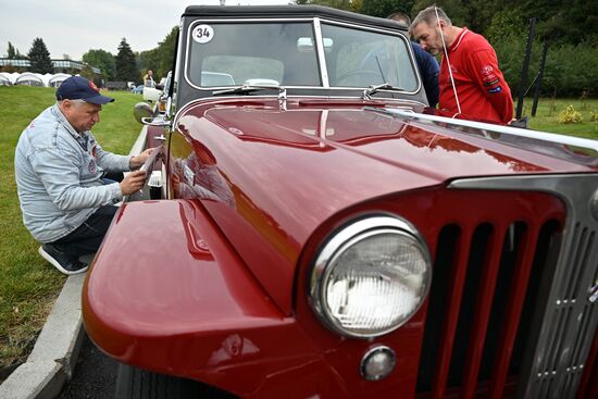 Russia Moscow Retro Rally