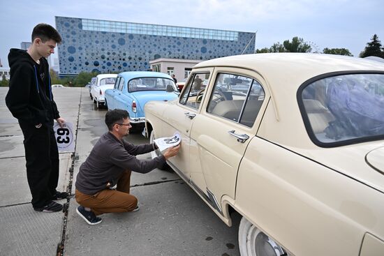 Russia Moscow Retro Rally