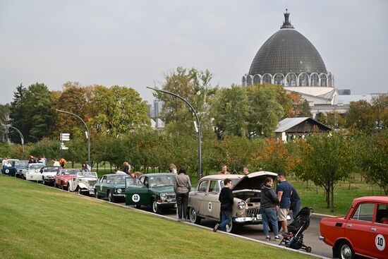 Russia Moscow Retro Rally