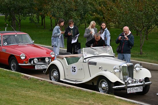 Russia Moscow Retro Rally