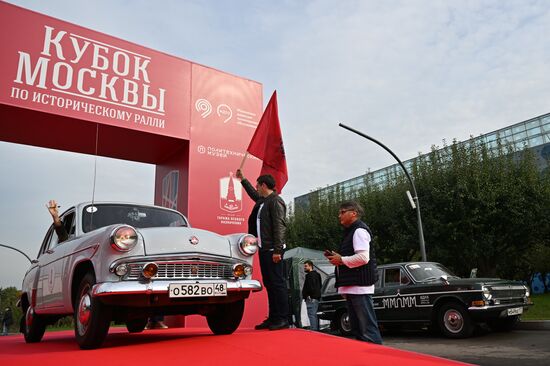 Russia Moscow Retro Rally
