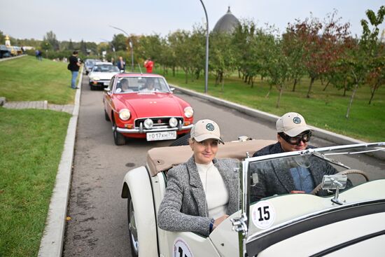 Russia Moscow Retro Rally