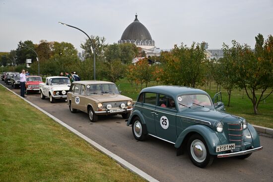 Russia Moscow Retro Rally