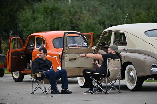 Russia Moscow Retro Rally