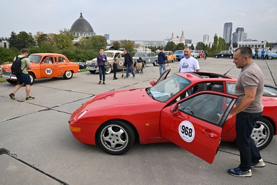 Russia Moscow Retro Rally