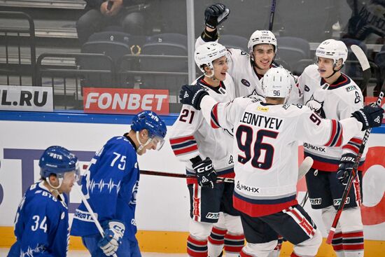 Russia Ice Hockey Kontinental League Dynamo - Neftekhimik