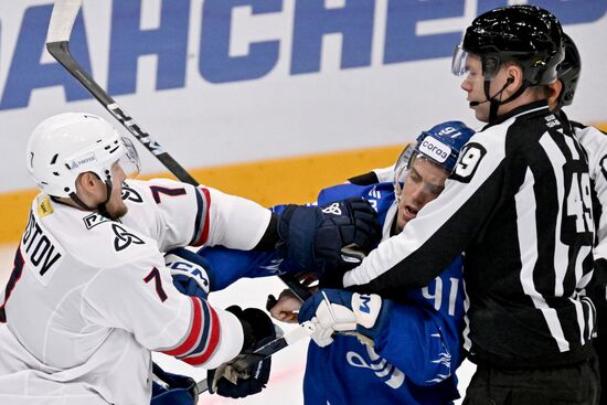 Russia Ice Hockey Kontinental League Dynamo - Neftekhimik
