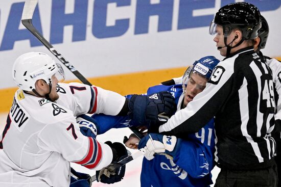 Russia Ice Hockey Kontinental League Dynamo - Neftekhimik