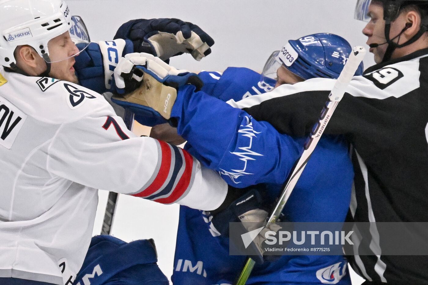 Russia Ice Hockey Kontinental League Dynamo - Neftekhimik