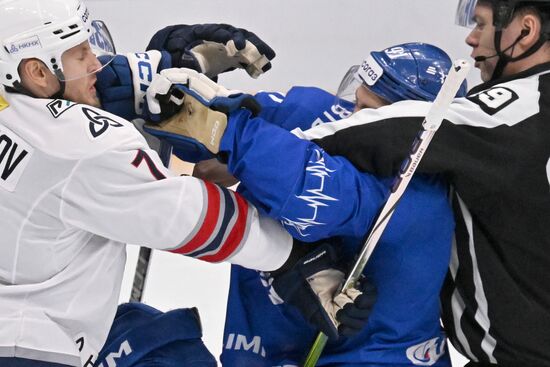 Russia Ice Hockey Kontinental League Dynamo - Neftekhimik