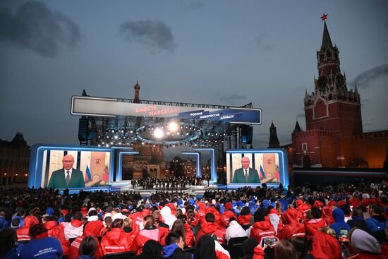Russia New Regions Accession Day Concert