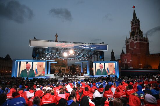 Russia New Regions Accession Day Concert