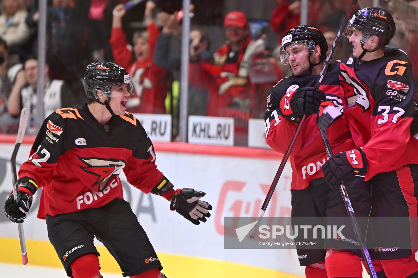 Russia Ice Hockey Kontinental League Avangard - Sibir