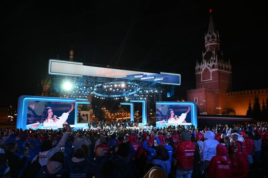 Russia New Regions Accession Day Concert