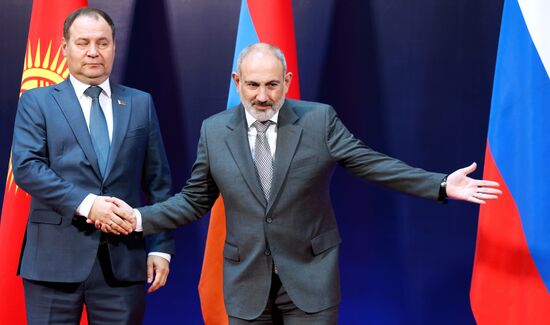 Armenia Mishustin Eurasian Economic Forum