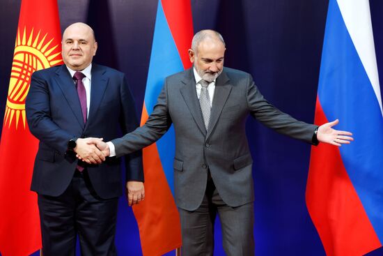 Armenia Mishustin Eurasian Economic Forum