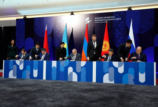 Armenia Mishustin Eurasian Economic Forum