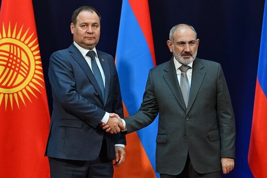 Armenia Mishustin Eurasian Economic Forum