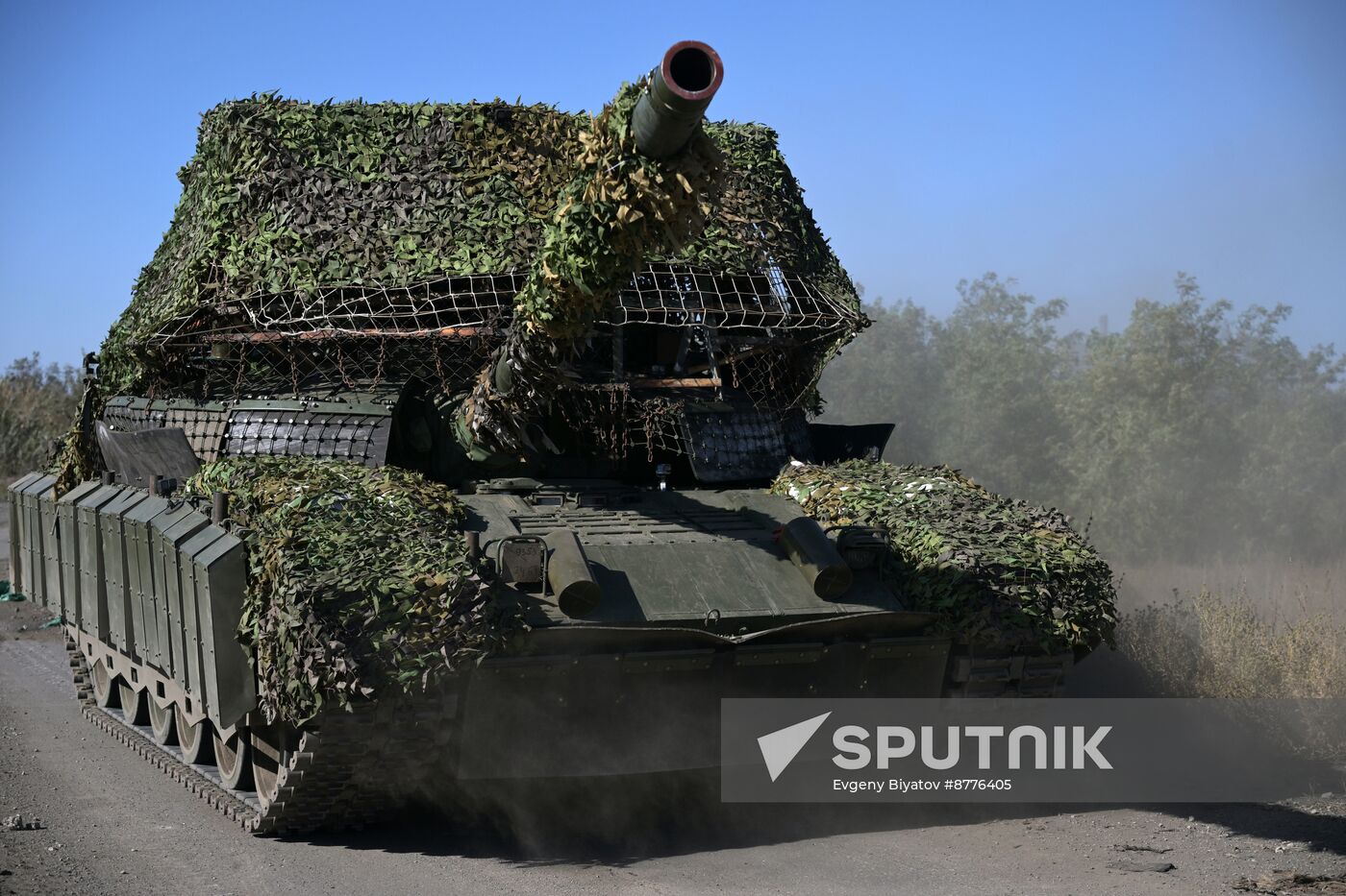 Russia Ukraine Military Operation Tank Units