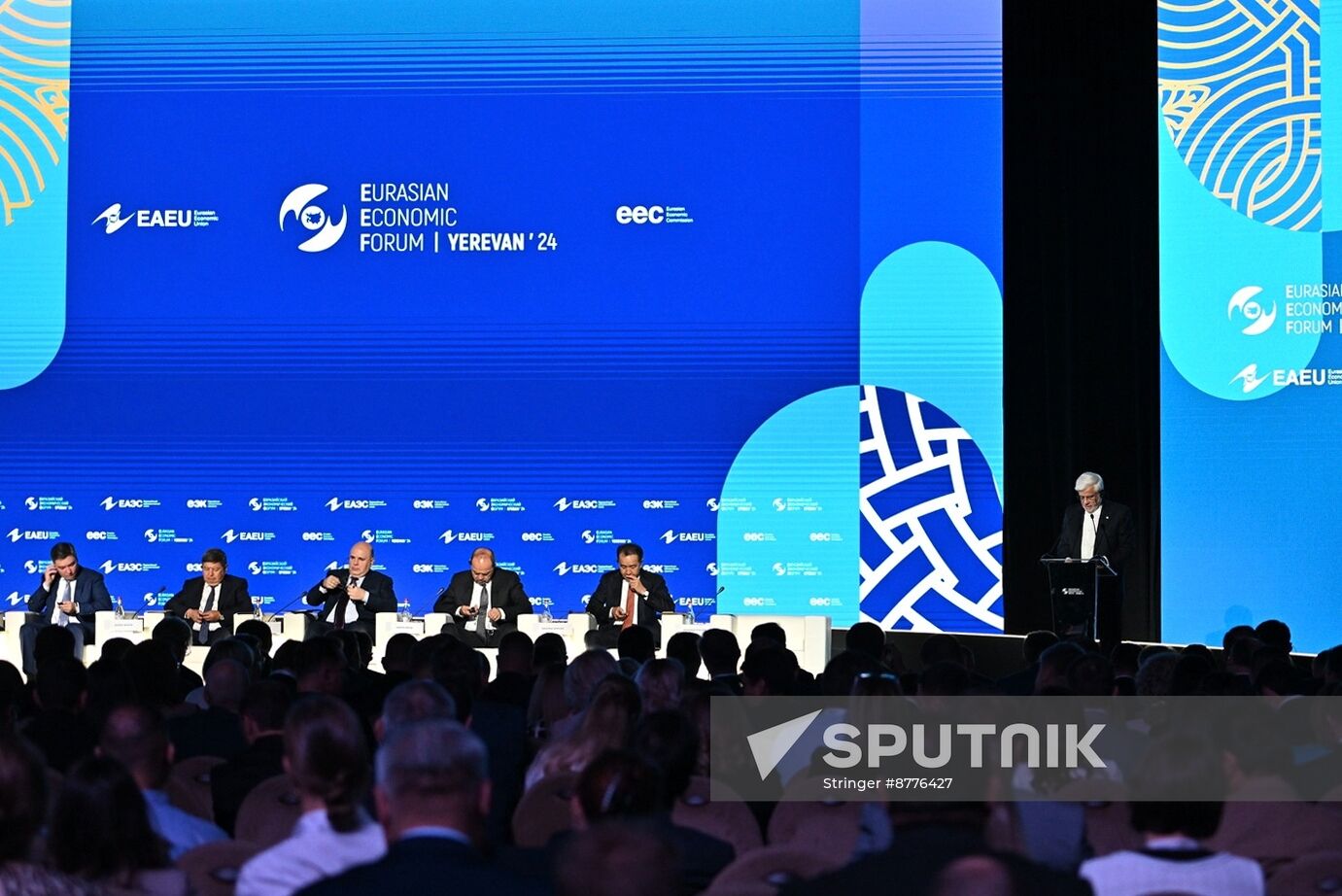 Armenia Mishustin Eurasian Economic Forum