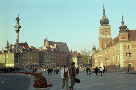 Old town of Warsaw